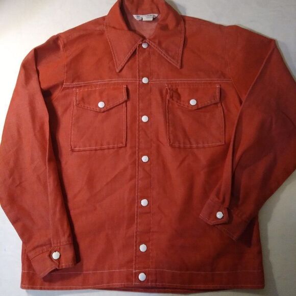 Vintage Swingster Pearl Snap Button Down Shirt - Picture 1 of 4